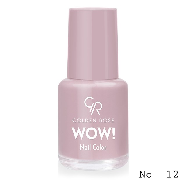 GOLDEN ROSE Wow! Nail Color 6ml-12